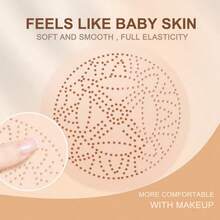 Corrector con cojín de aire y base de maquillaje líquida con efecto piel de hongo, no remueve el maquillaje, crema BB hidratante de larga duración, resistente al agua, corrector de poros invisible (blanco marfil) - Negro - Ver 4