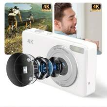 2.88 Inch HD Digital Camera 64 Million Pixels FHD Video Camcorder 18X Zoom Portable Vlogging Camera For Household And Beginners