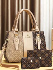 In diesem Jahr beliebter Dreier-Set aus Taschen für Mutter und Tochter, klassische Damentasche mit großer Kapazität, hochwertige elegante Presbyopie-Tasche für Damen