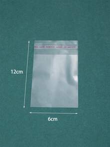 200入組多規格珠寶opp包裝膠帶,適用於珠寶展示防氧化 - 無色 - 查看 28