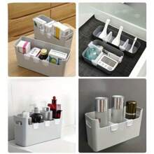 10pcs Refrigerator Organizers - Customizable Kitchen Storage Space Management, Durable Transparent Fridge Side Door Shelf Dividers