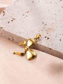 1 Stück 18k vergoldete Edelstahl Schmetterling Anhänger Halskette, eleganter Damen Alltags-/Partytragen, DIY Schmuckzubehör, Modeschmuckanhänger, bestes Geschenk für Freunde, Sommer Strandparty