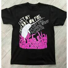 Collection I Set My Friends On Fire Band Gift For Fan S To 5XL T-Shirt - 黑色 - 查看 1