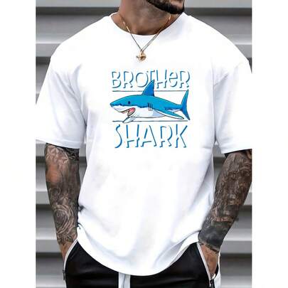 180g Pure Cotton Brother Shark Shirt  Shark Shirt  Shark Gifts  Funny Sharks  Shark Tshirt  Shark Lover  Shark Family Shirts  Tank Top  Hoodie