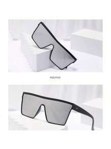 1/2/3 piezas Gafas de moda con marco cuadrado retro, versátiles para viajes, playa, exteriores