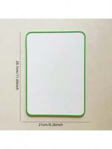 Magnetic Whiteboard Two-Sided Bordered Whiteboard Clipboard Magnetic Board For Household Handle Official Business Write Leave A Message Work Study Record Important Messages Whiteboard