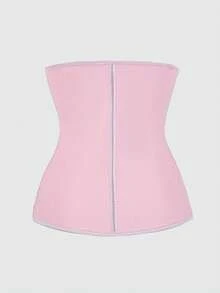 1PC Gorset damski gorset treningowy talii, różowy, damski modelujący pośladki, topy sportowe, bielizna modelująca, odzież codzienna