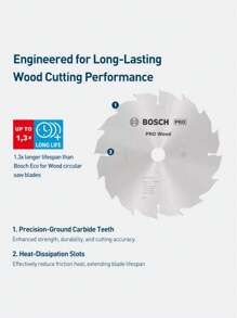 bosch 博世专业级木圆锯片 100x2.0/1.4x20mm T40 单片