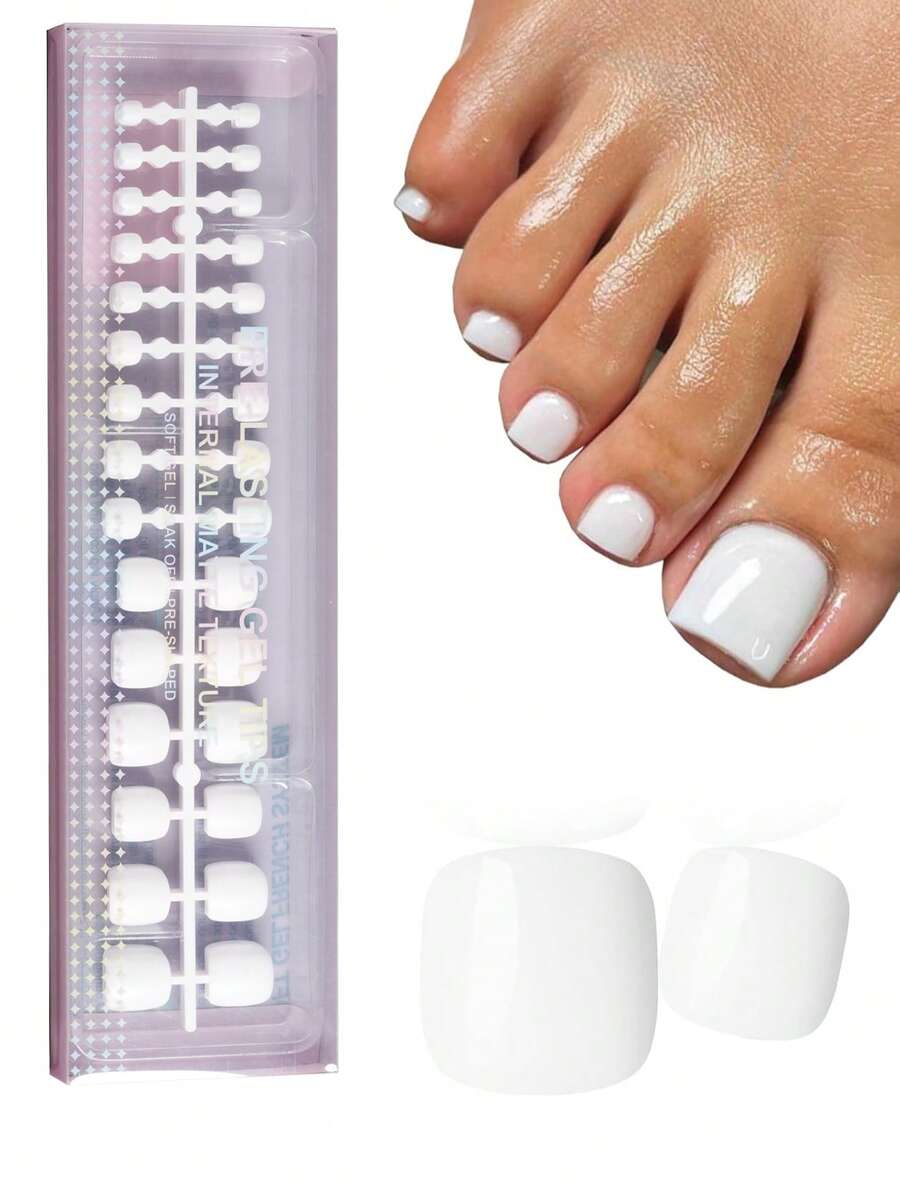 150 buc vârfuri de unghii cu gel scurte, pătrate, maro/roz, tip unghii false, tip presă, 15 opțiuni de mărime, unghii false scurte, mate, franțuzești, capace decorative pentru unghii de la picioare pentru femei și fete, consumabile pentru unghii - alb - Vizualizare 1