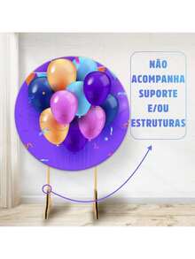 Round Party Panel With Elastic 1.50m Father's Day - PAI053 - View 3