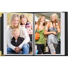 EstiloTendenciaPioneer Photo Albums E4-100/BK - ÁLbum De Fotos De Piel SintéTico Cosido De 100 Bolsillos Con Detalles De Esquina De LatóN, 4 X 6 PulgadasCalidad PremiumVersióN Mejorada - 1 - Ver 3