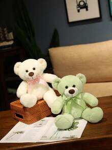 柔软泰迪熊动物毛绒玩具可爱站立泰迪熊颜色多样尺寸完美毛绒玩具朋友儿童礼物婚礼装饰散装