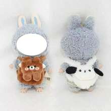 1pc 1st/2nd Gen. Labu Plush Backpack, 17cm Doll Schoolbag - (Accessories Only) 17cm Labu Plush Backpack - Multi-Color Plush Backpack - Blind Box Figure - Holiday/Birthday Gift - Halloween Gift - Christmas Gift - Christmas Eve Gift - Gift - Children's Doll - Toys - Games (Selling Backpack Only, Not The Doll) - Multicolor - View 1