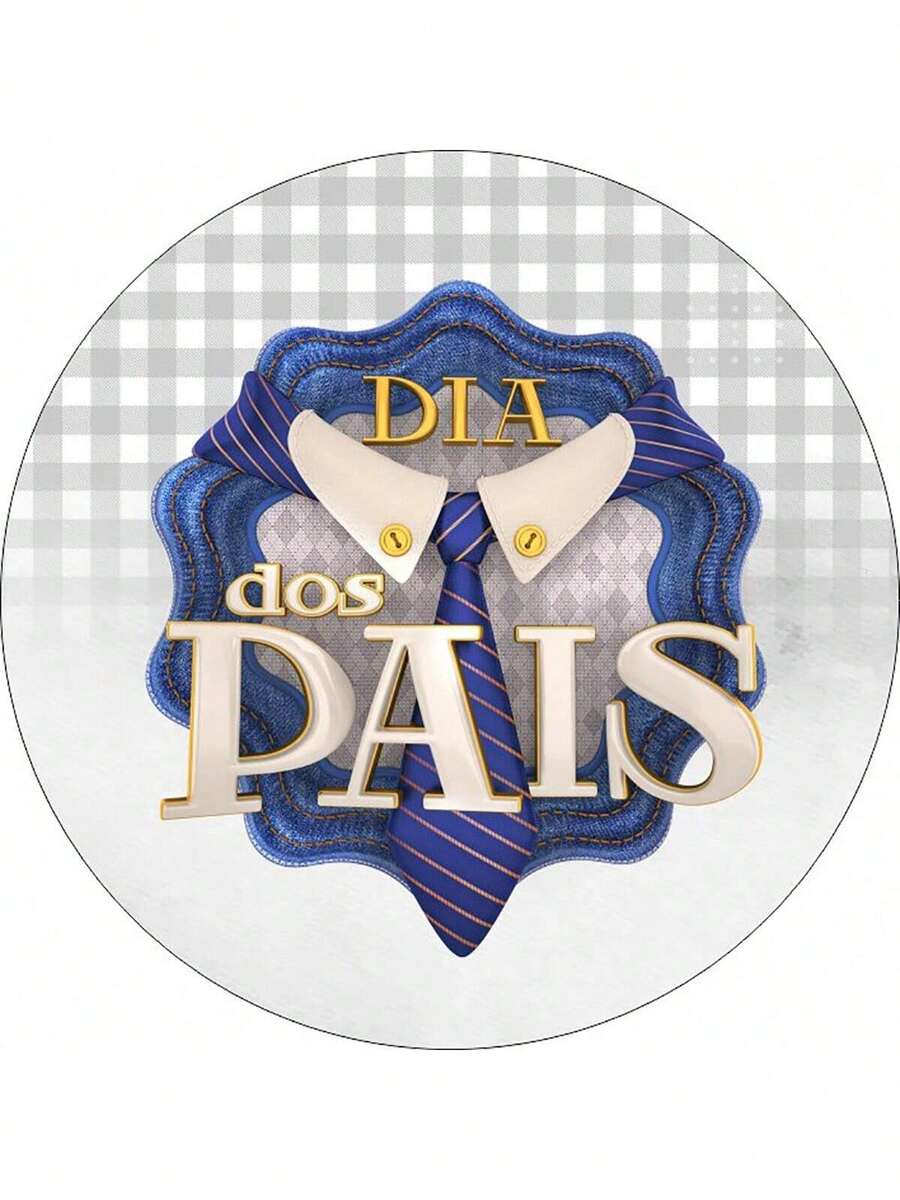 Round Party Panel With Elastic 1.50m Father's Day - PAI064 - View 1