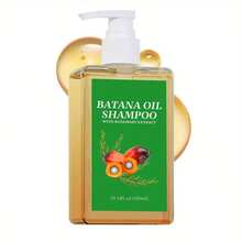 Champú de aceite de Batana 2025 nuevo, con aceite esencial de hoja de romero y aceite de Batana, que aporta al cabello un brillo natural y una sensación de suavidad, apto para todo tipo de cabello - 10,14 oz (300 ml), regalo perfecto para amigos y familiares (2 piezas) - Verde - Ver 7