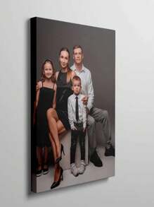 1 Custom Photo Mural Personalized Home & Office Decoration For Bedroom, Living Room, Dining Room, Seasonal Display, Family Portrait Art Family Portrait Anime Game Durable Canvas Material Canvas Frameless Painting, Autumn Home Refresh, Scandinavian Cozy Home, Warm Ambience