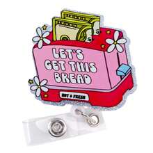 可伸缩 D 卡夹卷轴，带有可爱卡通设计，护士医院徽章夹办公室挂绳 1 件 - 白色 - 查看 6