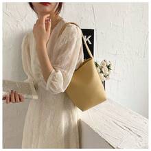 Women Shoulder Bags - 檸檬黃加布內包 - 查看 6