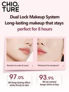 CHIOTURE 柔滑贴肤气垫粉底，缎面光泽，轻盈遮瑕，零卡粉，持久妆效，通勤约会自然光泽