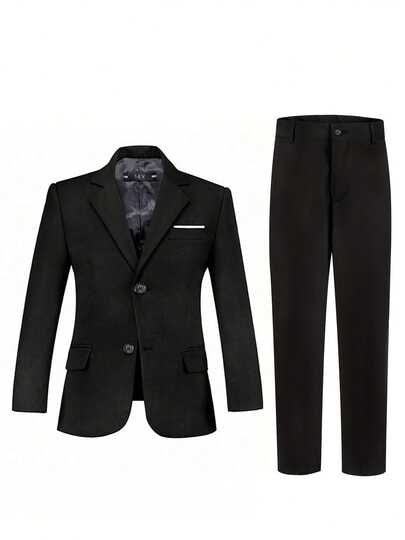 Tween Boy Single Breasted Blazer & Trousers