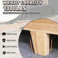 Pilates Reformer Machine Rubber Wood Pilates Bed Exercise Strength Training Foldable Reformer Equipment For Studio Home Gym Yoga Workout Mute Pilates Chair