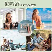 Travel Bottles For Toiletries 11 PCS Leak Proof, Refillable Squeezable Liquid Empty Containers Travel Containers With Bag - Multicolor - View 5