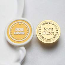 1 Pc, Pet Card Series Wax Stamp Head, Cat/Dog/Bone And Other Pet Tags, Suitable For Envelope Letter Paper/Party Invitation Letter/DIY Craft Stamp Decoration/Gift Packaging Decoration/Anniversary/Holiday Gifts,For School Supplies,Back To School