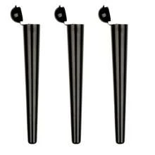 JBNG 1/3 Stücke, Kunststoff Aufbewahrungsröhre, multifunktionale verjüngte versiegelte Röhre, Aufbewahrungsröhre für vorgefertigte Kegel