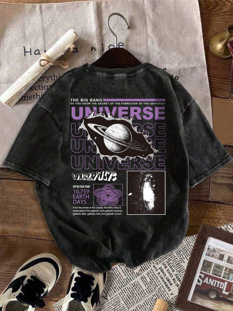 男士水洗短袖衬衫和休闲裤，适合工作装、日常装、运动装，易于护理，耐用，多种尺码可选，夏季必备单品 - 黑色 - 查看 1