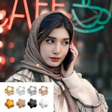 3 chiếc ghim nam châm Hijab cao cấp chắc chắn, nam châm Hijab đa năng không vướng, ghim Hijab từ tính chuyên nghiệp không cần ghim, kẹp Hijab từ tính cho nữ, phụ kiện treo khăn quàng cổ cho nữ - truyền thống - Xem 6