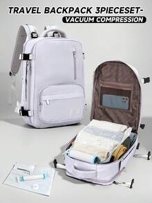 Myco Back-To-School Vacuum Compression Backpack Backpack For College, Work, Nursing, Travel & Everyday Carry Air Bag45*36*20 - Multicolor - View 3
