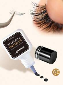 睫毛延长胶 1s 睫毛延长胶 5ml – 快干，强力定型，低烟睫毛粘合剂，可使用 6-8 周 睫毛延长胶，睫毛胶