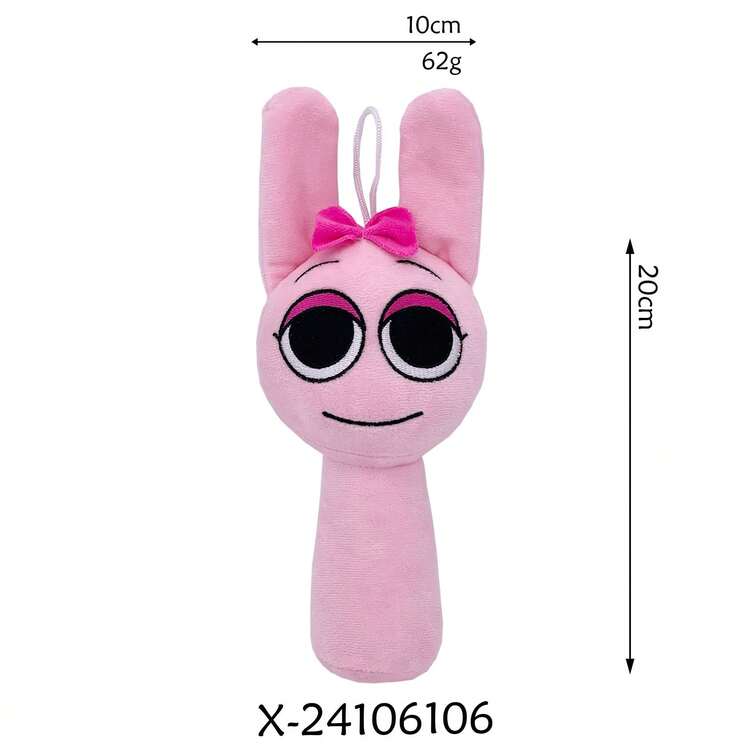 1 pieza Muñeco de peluche Sprunki Rhythm Box 2026 - Regalo de cumpleaños - Regalo perfecto - Regalo de Pascua - Regalo festivo - Presente - Multicolor - Añade 10