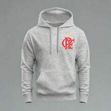 Moletom blusa de frio flamengo casaco em algodão macio