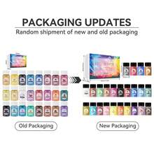 DIY 树脂模具套装，含闪光粉、云母粉和填充材料，适用于环氧树脂、蜡烛制作和石膏着色 - 彩色 - 查看 5