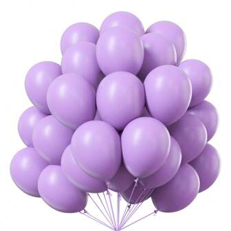 10/20 st ljuslila lavendelballonger, 30 cm pastelllila latexheliumballonger, för examen, födelsedagsfest, förlovning, bröllopsfest, jubileumsfestdekorationer, olika festdekorationsrekvisita