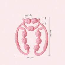 9-Roller Massager Ring, Muscle Deep Relaxation Roller Wheel For Leg Slimming, Yoga, Calf Massage