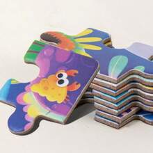 Đồ chơi xếp hình gấp gọn 3 trong 1 cho trẻ em, Sách xếp hình gấp gọn có họa tiết động vật và giao thông, Đồ chơi xếp hình rèn luyện kỹ năng nhận thức và tư duy, Thích hợp cho bé trai bé gái Quà tặng sinh nhật Giáng sinh Ngày thiếu nhi - Nhiều màu - Xem 9