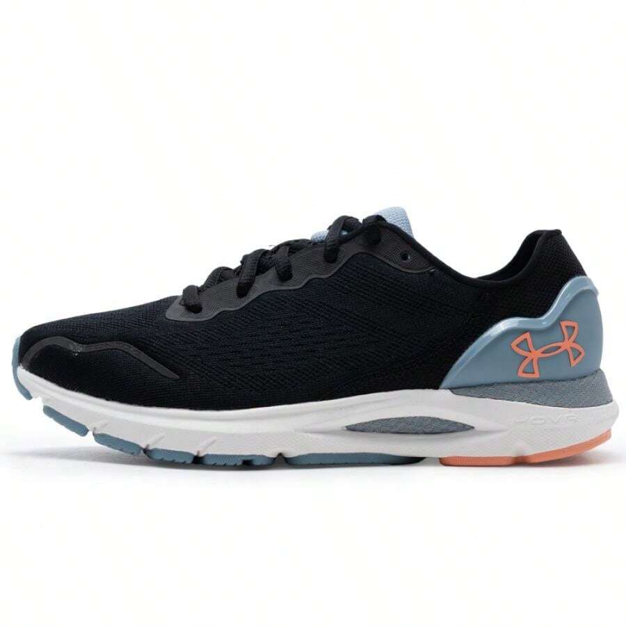 Under Armour HOVR  6 女式跑步鞋，减震灵敏，户外晨跑运动鞋，型号：3026128-004 - 黑色 - 查看 1