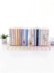 A4 Desktop File Organizer Rack, Removable Tabletop Study & Office Document Storage Metal Stand, Stackable Metal Desk Letter Tray/A4 Paper Holder, File Organizer For Office, School, Home,School Supplies,Back To School