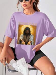 Custom Women's T-Shirt - Add Your Text And Photos (Badge Pattern/Couple Photo/Family Photo/Selfie/Pet), Design Your Own Personalised Printed T-Shirt As A Gift For Girlfriends, Couple's Dating Shirt, Etc For Anniversary, Valentine's Day, Mother's Day, Birthdays, Festivals And More.Comfortable And Casual,Customised Couple Shirts,Women's Tops,Custom Graphic Tops,Women's Short Sleeve T Shirts,Tops