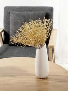 Mini Faux Pearl Flowers Gold Pearl Stick Beads For Bridal Wedding Pearl Bouquet Party Decorations, DIY Wreath Bridal Wedding Pearl Bouquet Decorations, Home Party Decorations Crafts Decorations