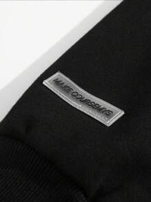 2pcs/Set Boys & Teens' Casual Minimalist Hooded Jacket And Drawstring Sweatpants Set, Suitable For Spring And Autumn