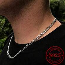 925 Pure Silver, Silver  Necklace, Suitable For Both Men And Women, Unusual Ornaments, Anniversary, Men's Gift, Perfect Valentine's Day Gift, For Boyfriend, Send To Friends