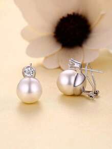 1 Paar elegante cubic Zirconia Tropfen Ohrringe für Frauen für Hochzeit Verlobung Jahrestag Party Schmuck Valentinstag Geschenk
