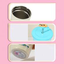 635ml/21oz Crayon Shin Chan Doll Thermos Cup Insulation Bottle Anime Cartoon Large-Capacity Desktop Straw Cup Stainless Steel Coffee Mug Tumbler Birthday Gifts - Blue - View 5