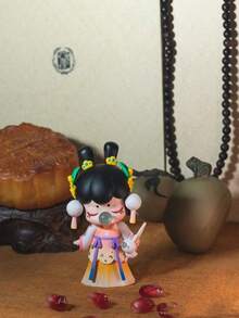 盲盒娃娃 Nanci 十二生肖系列家居装饰用品神秘盒子玩偶收藏品适合汽车装饰、卧室必备、绝佳礼物选择摆件挂饰、吊坠、饰品 - 彩色 - 查看 5