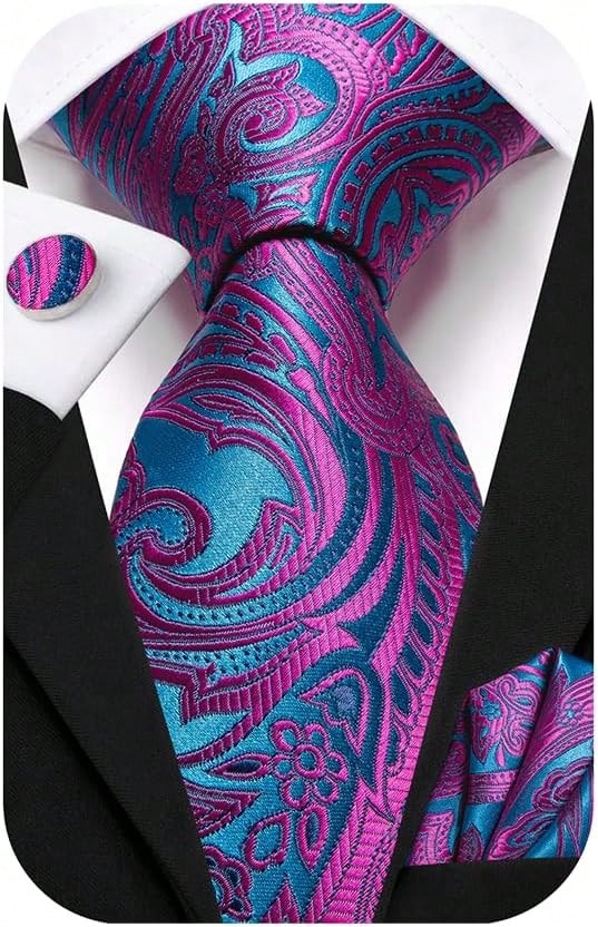Hot Pink and Blue
