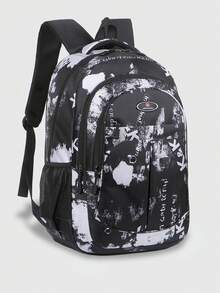 Schoolbag Laptop Bag Shoulder Bag Travel Bag Sports Bag College Bag School College Business Outdoor Hiking Camping Sports Casual Backpack Holiday Essentials Lightweight Adjustable Strap Large Capacity Functional Backpack Polyester Minimalist Style Holiday Water-Proof Portable Travel Bag Black Backpack Business Casual Travel Backpack Gifts Outdoor Dad's Gift Father's Gift Gift Valentine's Day Gift Back To School Supplies Large Capacity Bag