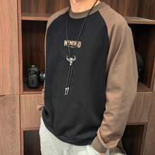 1pc Gothic Bull Head Bolo Tie, Western Cowboy Style Fashion Necklace/Lanyard, Long Version Accessory - Multicolor - View 8